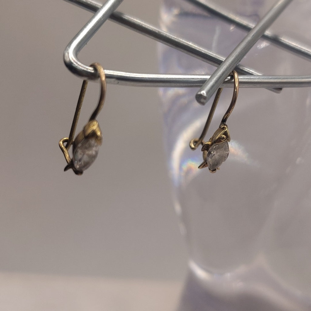 ARETES PAR ORO 8 K 0.9 GRMS (SEMINUEVO)
