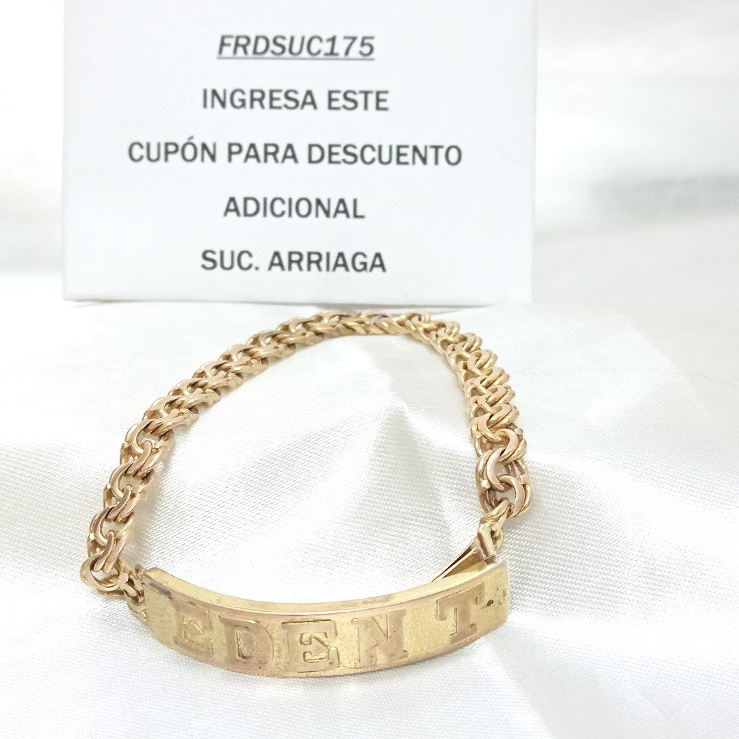 ESCLAVA ORO 10 K 18.4 GRMS (SEMINUEVO)