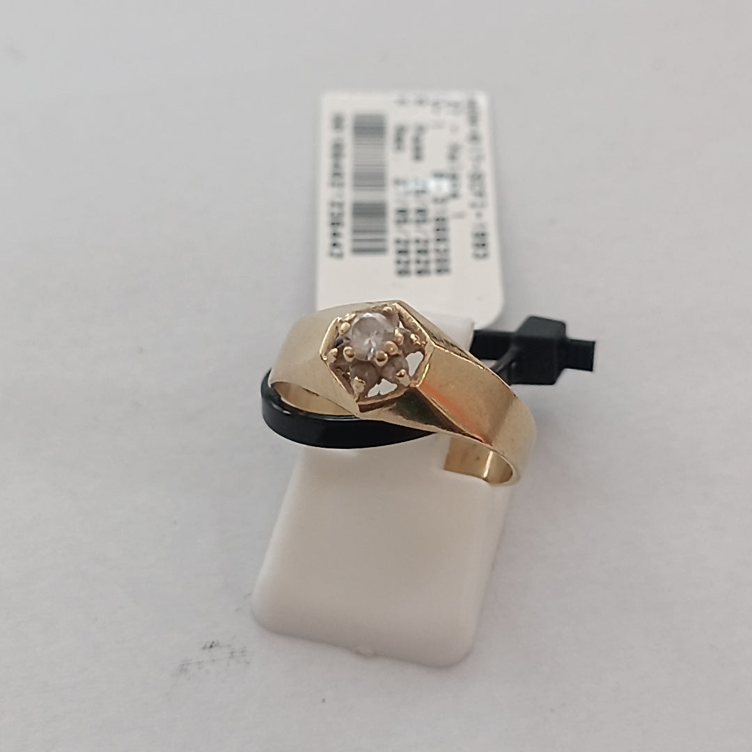 ANILLO ORO 14 K 2.1 GRMS (SEMINUEVO)