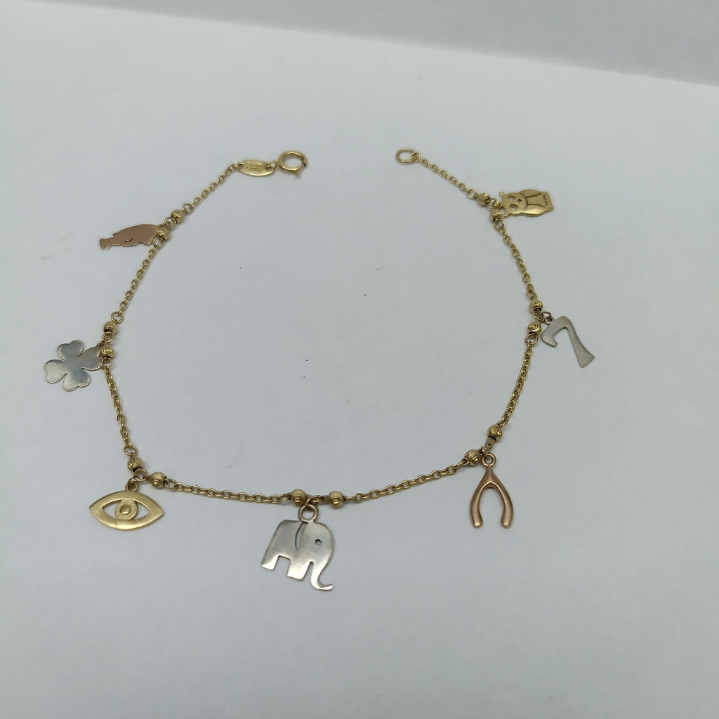 PULSERA ORO 14 K 2.6 GRMS (SEMINUEVO)