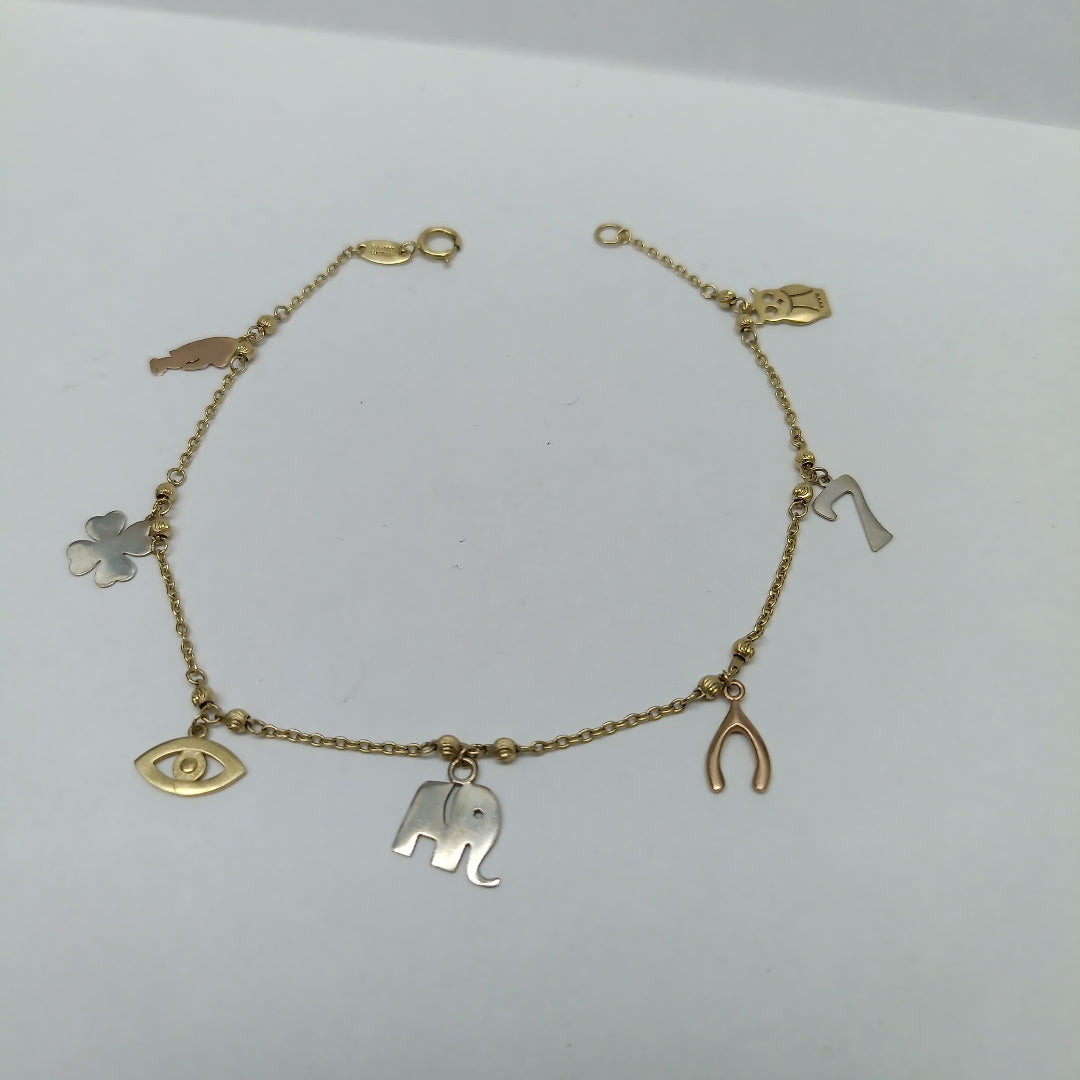 PULSERA ORO 14 K 2.6 GRMS (SEMINUEVO)