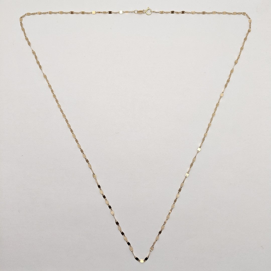 CADENA ORO 14 K 1,80 GRMS (SEMINUEVO)