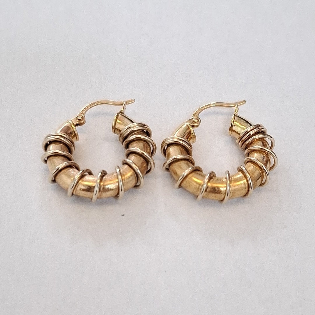 ARRACADAS PAR ORO 14 K 4,50 GRMS (SEMINUEVO)