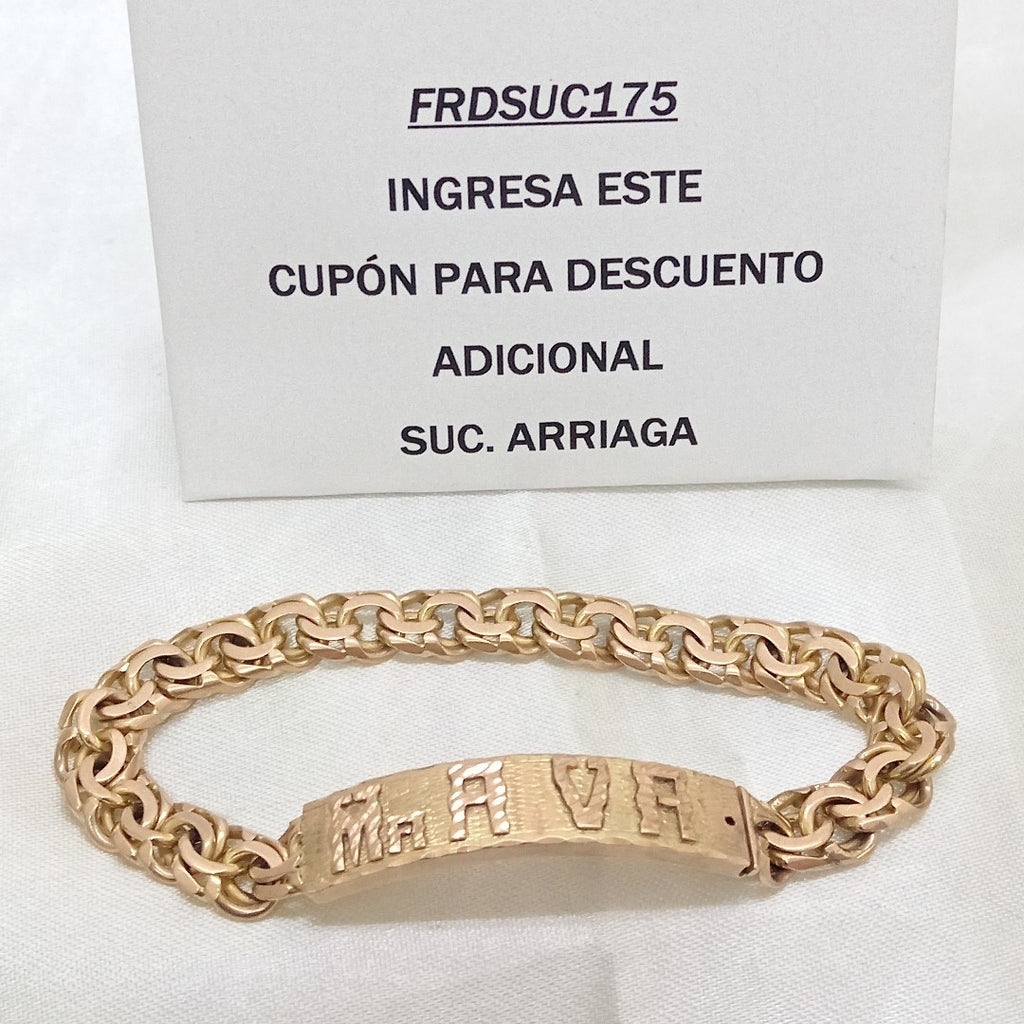 ESCLAVA ORO 10 K 24.3 GRMS (SEMINUEVO)