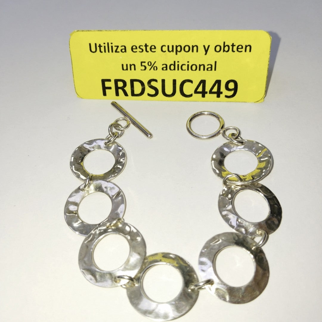 PULSERA PLATA 16.6 GRMS (SEMINUEVO)