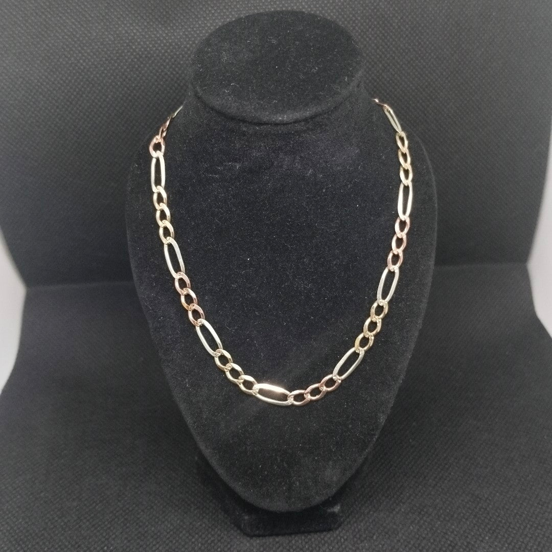 CADENA ORO COMBINADO 10 K 15.2 GRMS (SEMINUEVO)