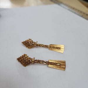 ARETES PAR ORO 16K 16,30 GRMS (SEMINUEVO)