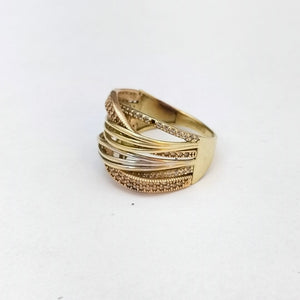 ANILLITO ORO, ORO COMBINADO 10 K 4.2 GRMS (SEMINUEVO)