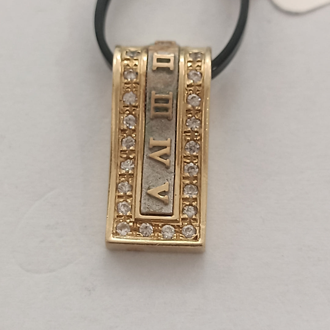 DIJE ORO, RODIADO 14 K 5.4 GRMS (SEMINUEVO)
