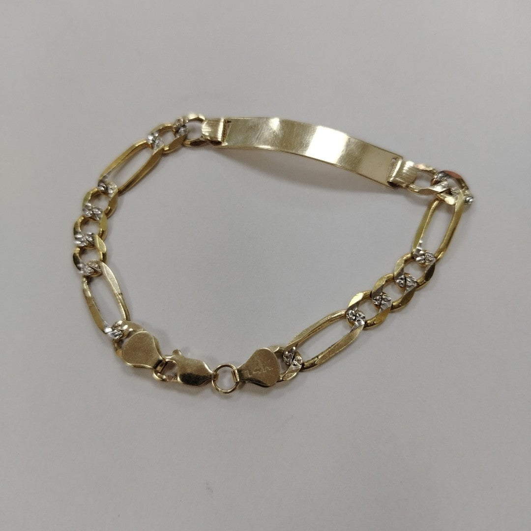ESCLAVA ORO, RODIADO 14 K 14.5 GRMS (SEMINUEVO)