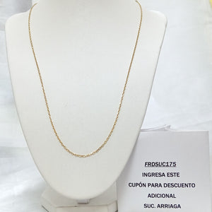CADENA ORO 14 K 2.9 GRMS (SEMINUEVO)
