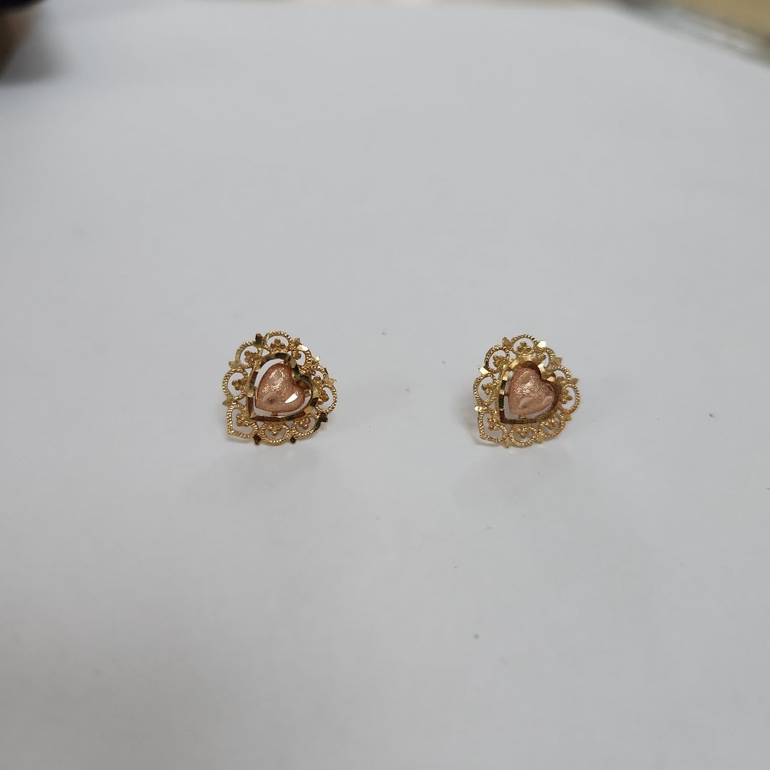 BROQUELES PAR ORO 14 K 1.7 GRMS (SEMINUEVO)