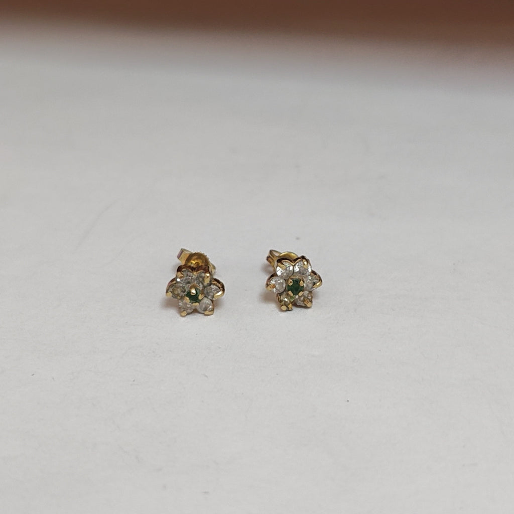 BROQUELES PAR ORO 14 K 2,00 GRMS (SEMINUEVO)