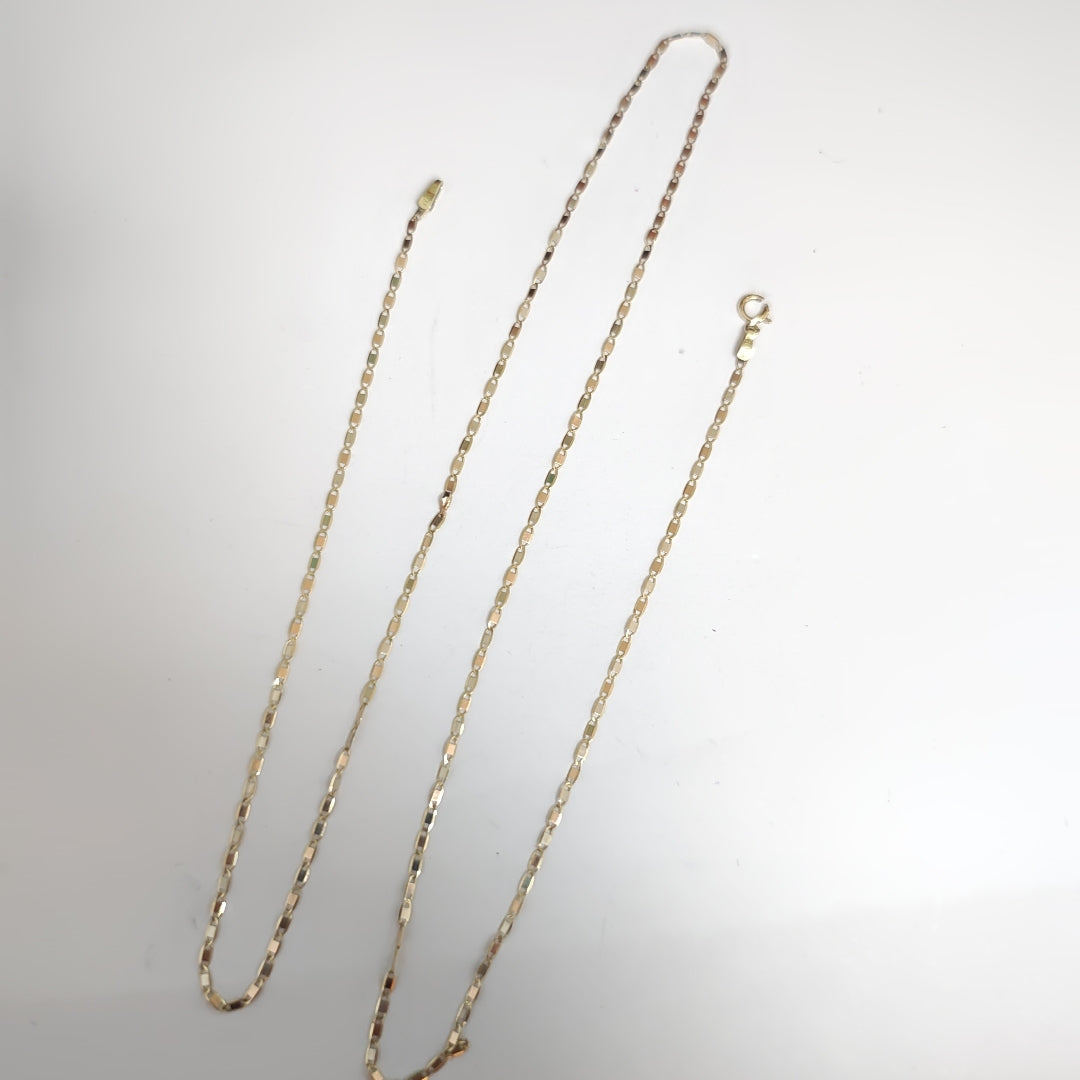 CADENA ORO 14 K 1.6 GRMS (SEMINUEVO)