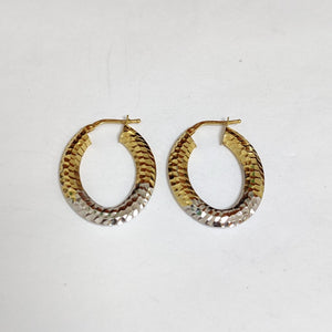 ARRACADAS PAR ORO 14 K 2,70 GRMS (SEMINUEVO)