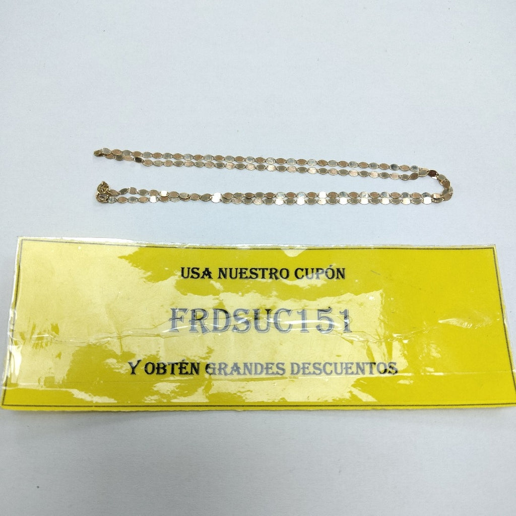 CADENA ORO 10 K 1.4 GRMS (SEMINUEVO)