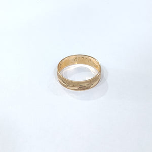 ARGOLLA ORO 10 K 1.8 GRMS (SEMINUEVO)