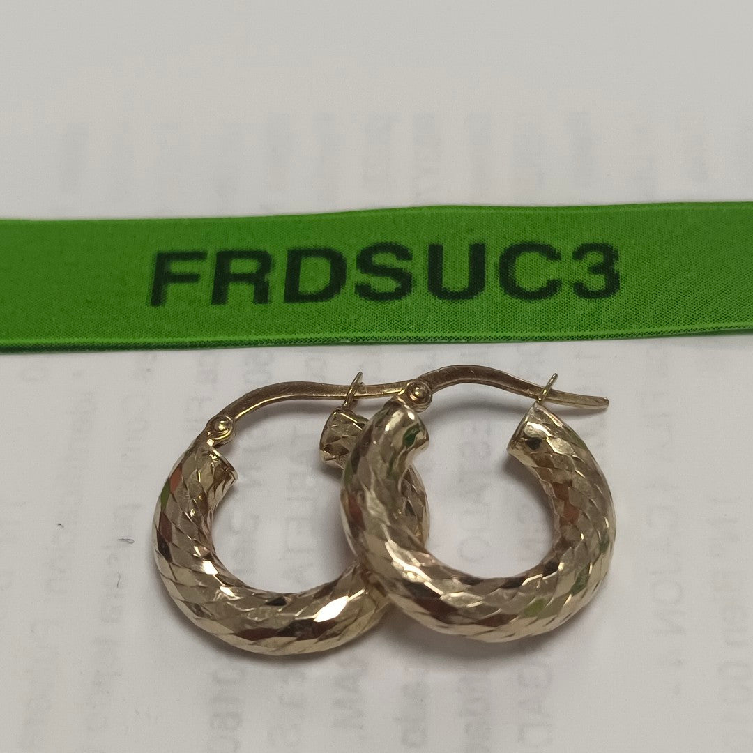 ARRACADAS PAR ORO 14 K 2.1 GRMS (SEMINUEVO)