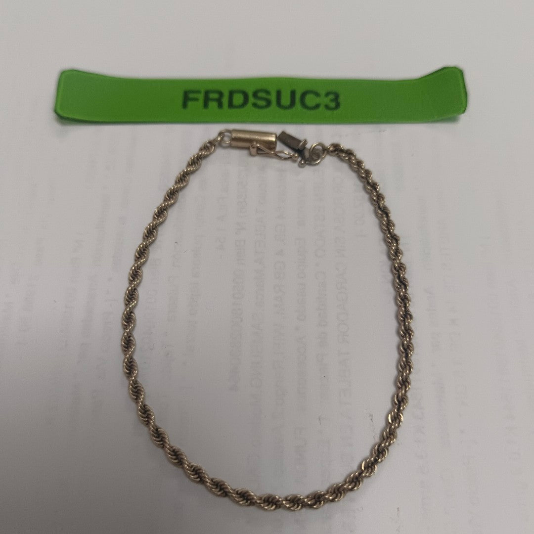 PULSERA ORO 14 K 4.5 GRMS (SEMINUEVO)