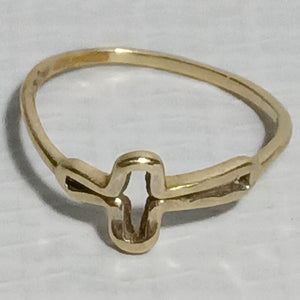ANILLITO ORO 14 K 0.7 GRMS (SEMINUEVO)
