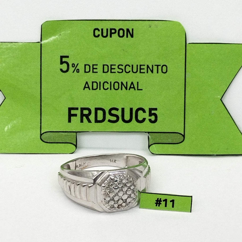 ANILLO ORO 14 K 5 GRMS (SEMINUEVO)