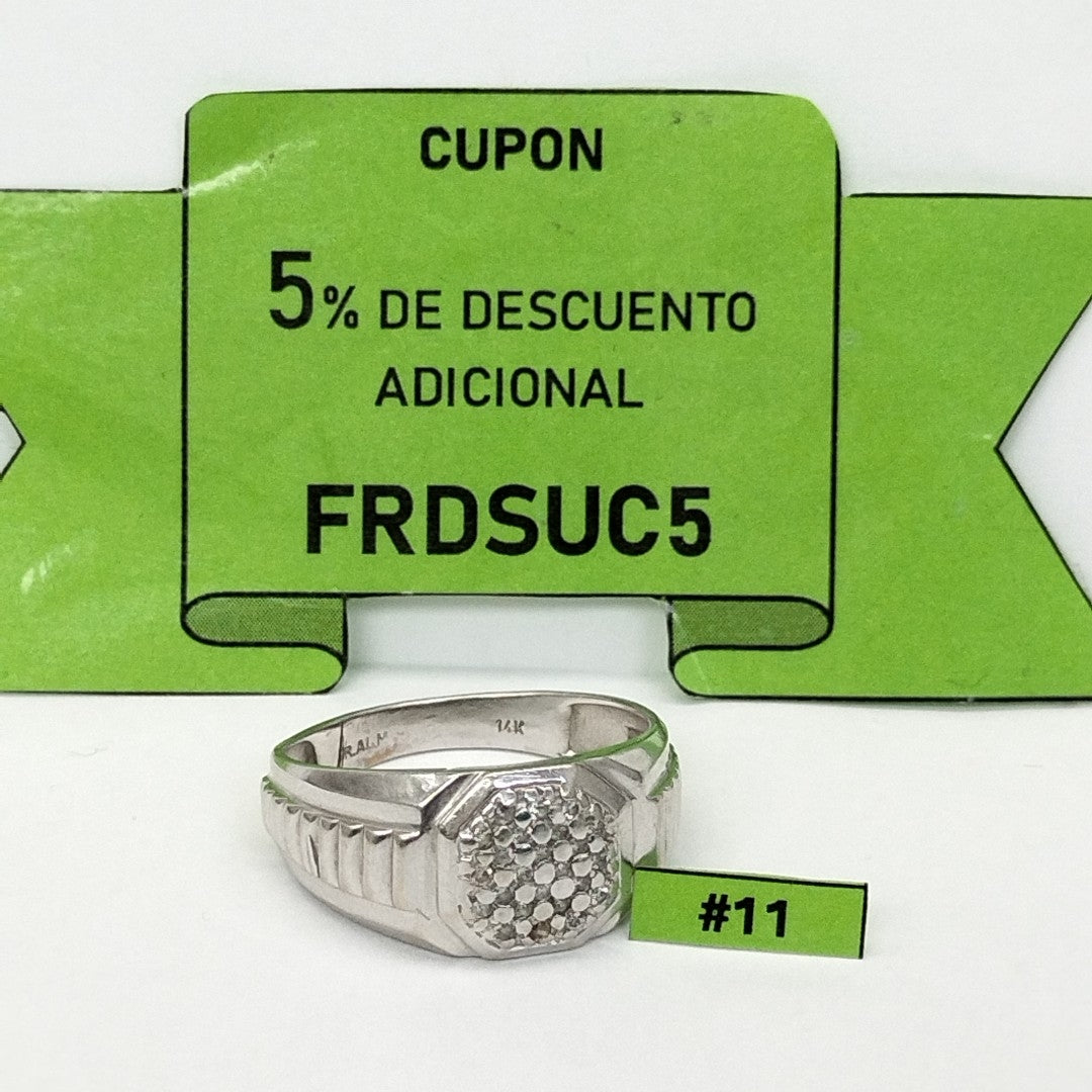 ANILLO ORO 14 K 5 GRMS (SEMINUEVO)