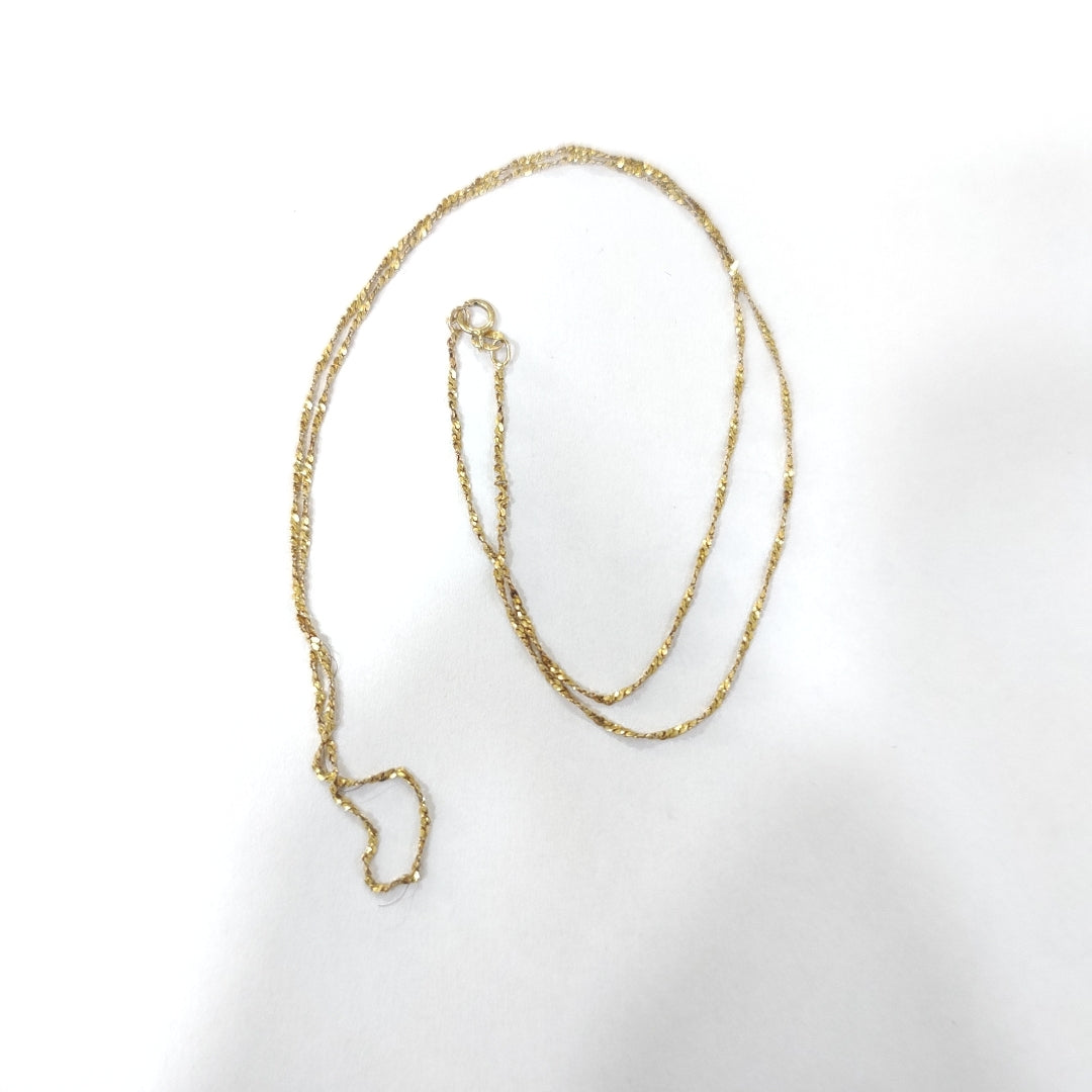 CADENA ORO 14 K 1.9 GRMS (SEMINUEVO)