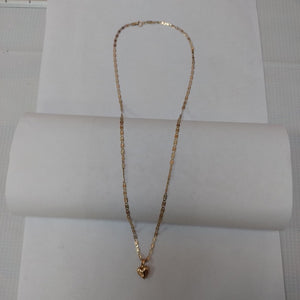 CADENA, DIJE ORO COMBINADO 10 K 5 GRMS (SEMINUEVO)