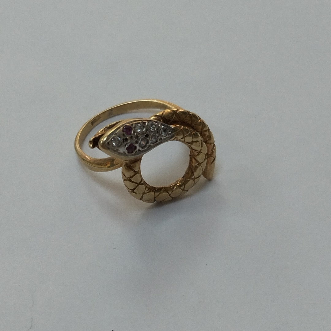 ANILLO ORO 14 K 4.4 GRMS (SEMINUEVO)