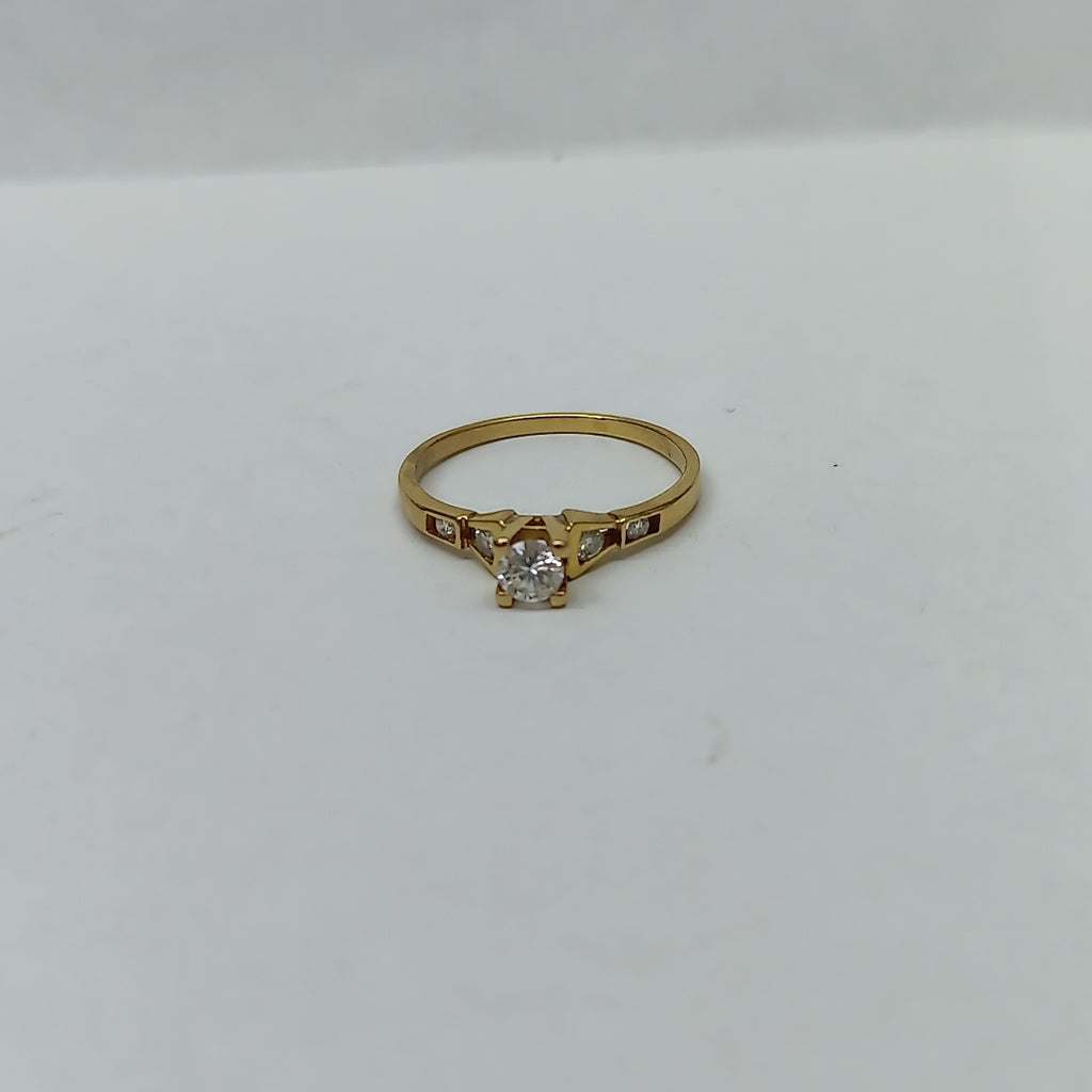 SOLITARIO ORO 18 K 1.9 GRMS (SEMINUEVO)