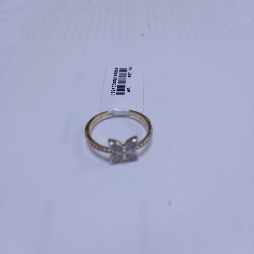 ANILLOS DAMA ORO 14K 2 (NUEVO)