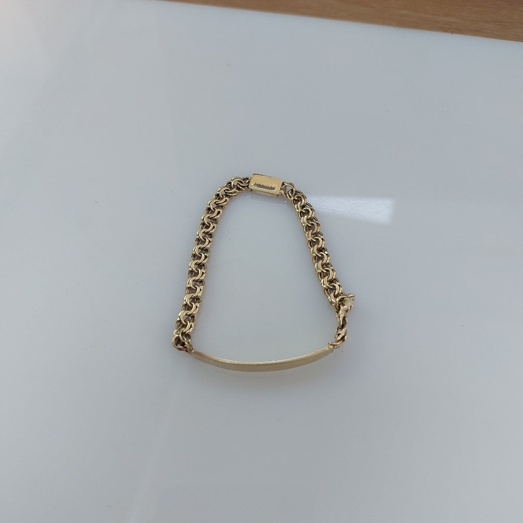 ESCLAVA ORO 10 K 8,70 GRMS (SEMINUEVO)