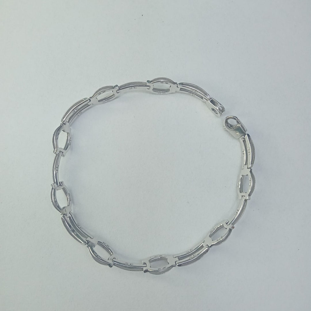 PULSERA ORO, ORO BLANCO 14 K 5.4 GRMS (SEMINUEVO)