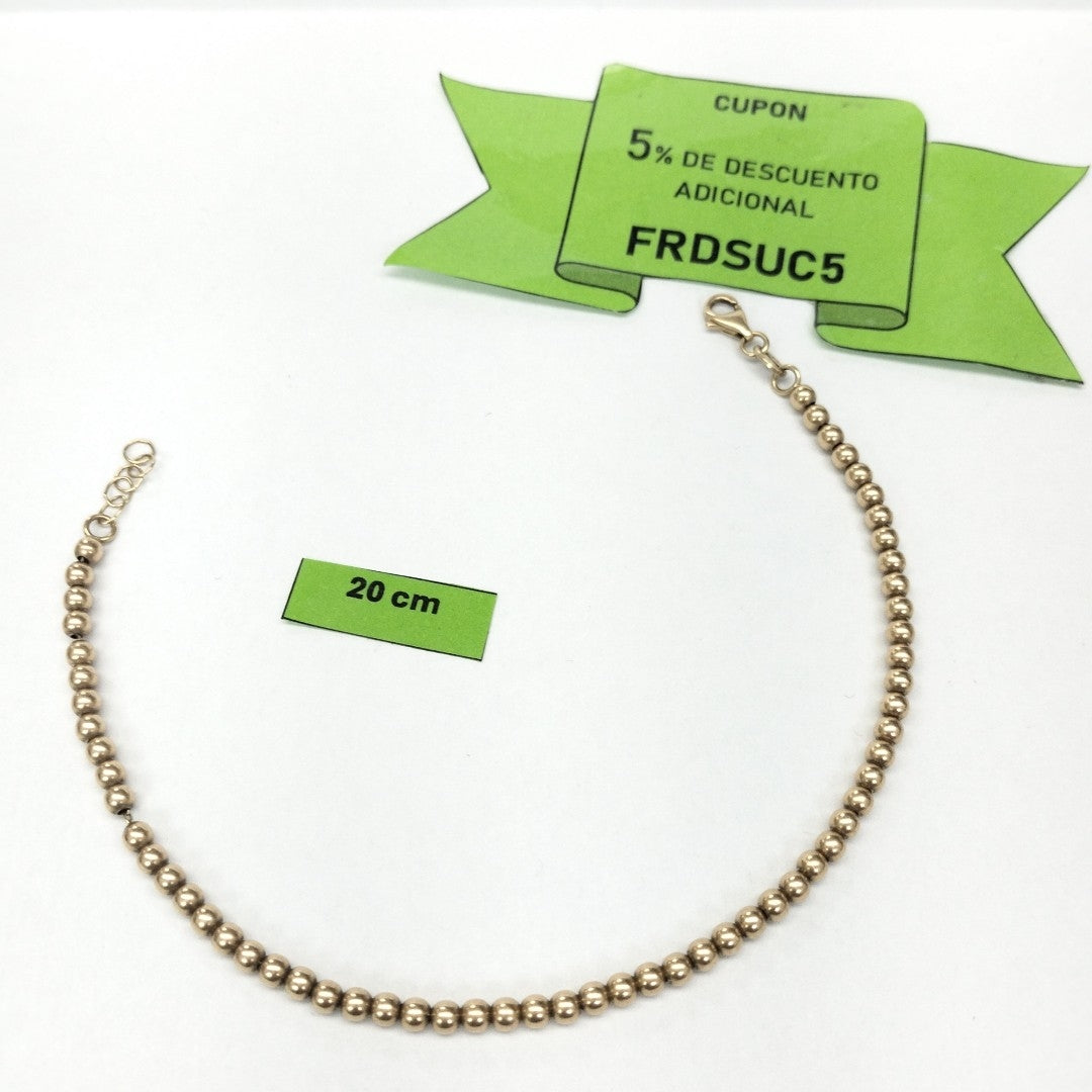 PULSERA ORO 14 K 3,10 GRMS (SEMINUEVO)