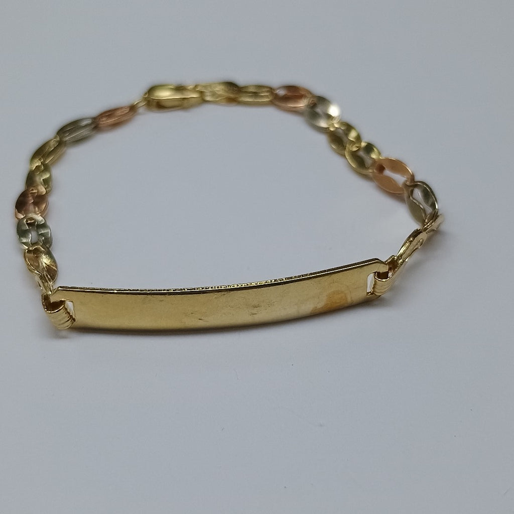 ESCLAVA ORO 14 K 3.1 GRMS (SEMINUEVO)