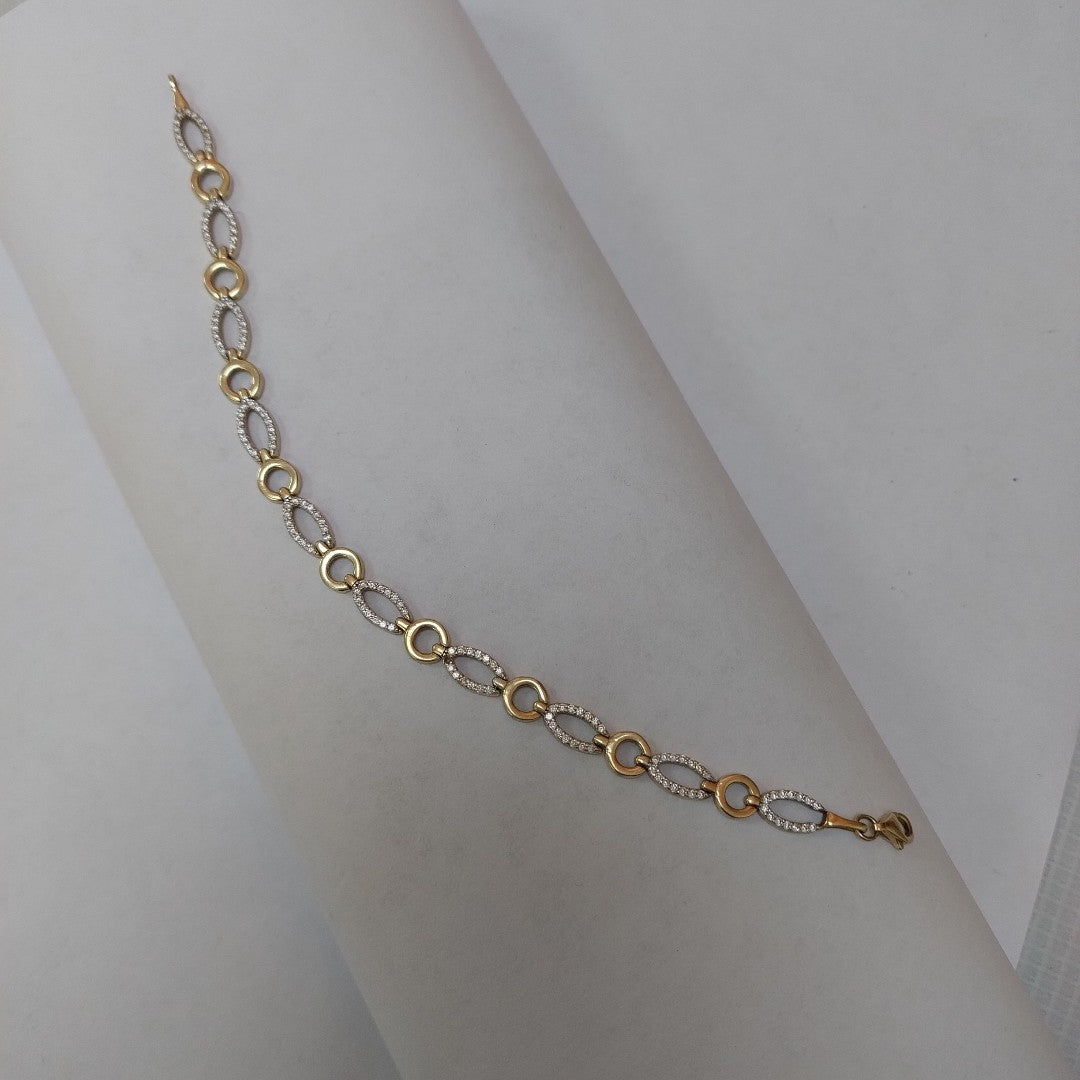 PULSERA ORO 10 K 5.4 GRMS (SEMINUEVO)