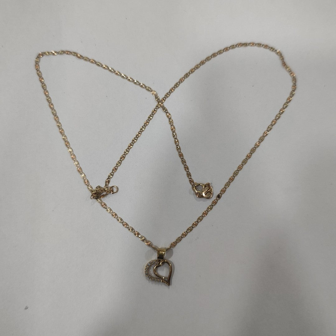 CADENA, DIJE ORO 10 K 2.3 GRMS (SEMINUEVO)