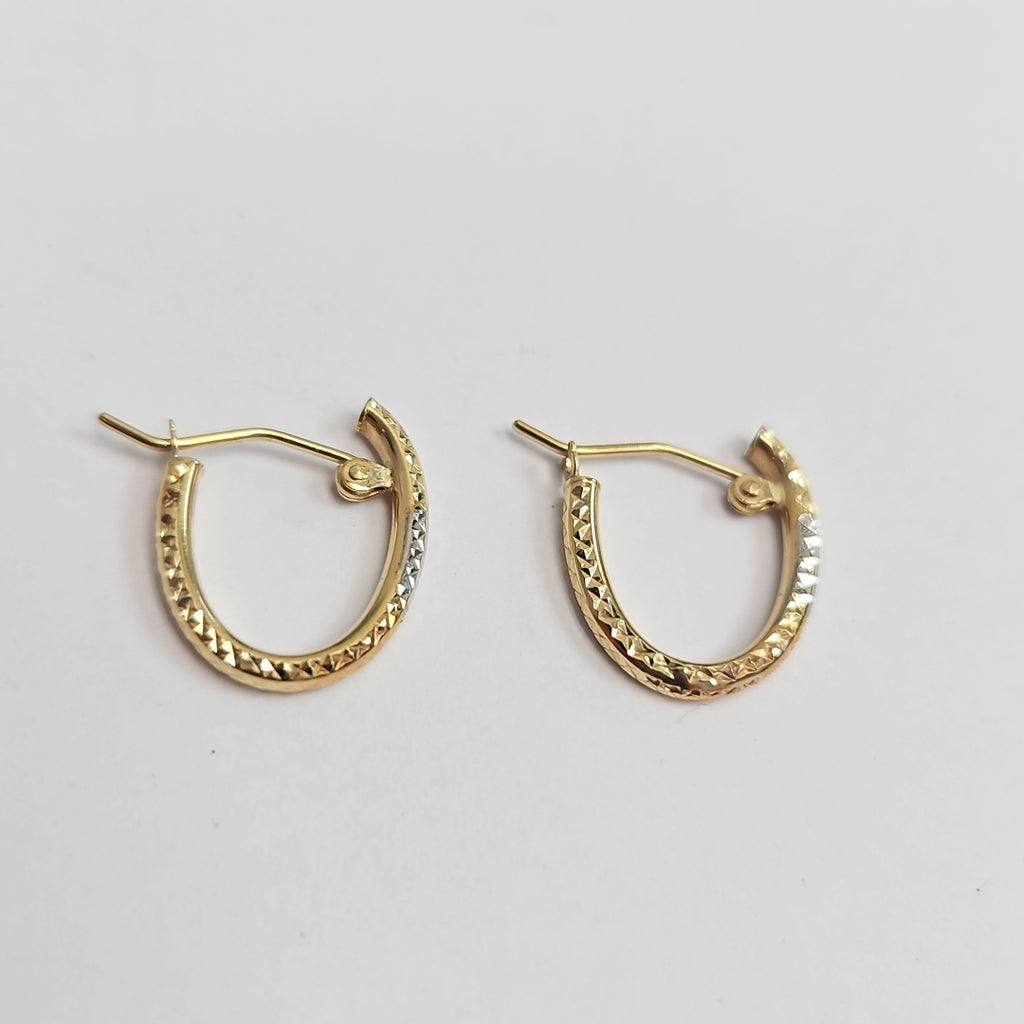 ARRACADAS PAR ORO 14 K 0,90 GRMS (SEMINUEVO)
