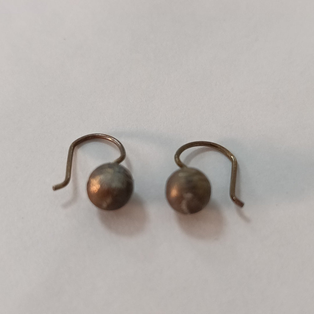 ARETES PAR ORO 8 K 0.7 GRMS (SEMINUEVO)