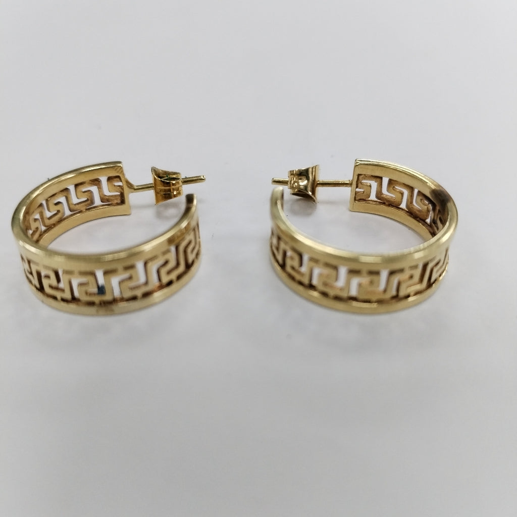 ARRACADAS PAR ORO 14 K 5,90 GRMS (SEMINUEVO)