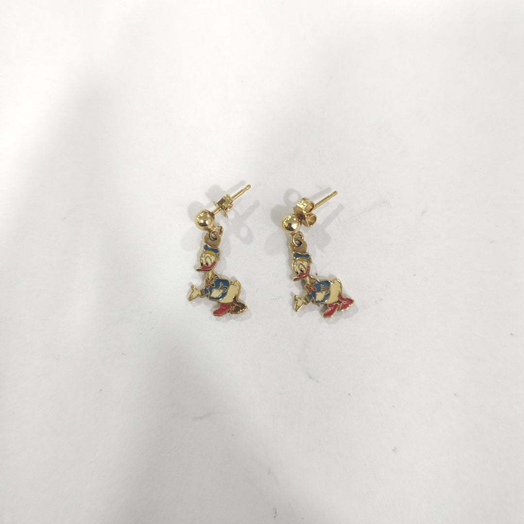BROQUELES PAR ORO 10 K 2,90 GRMS (SEMINUEVO)
