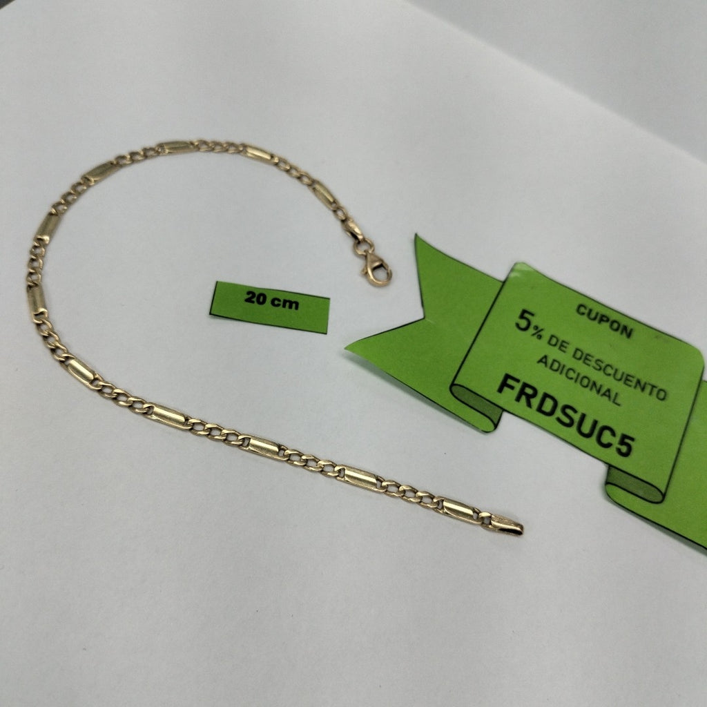 PULSERA ORO 14 K 4,60 GRMS (SEMINUEVO)