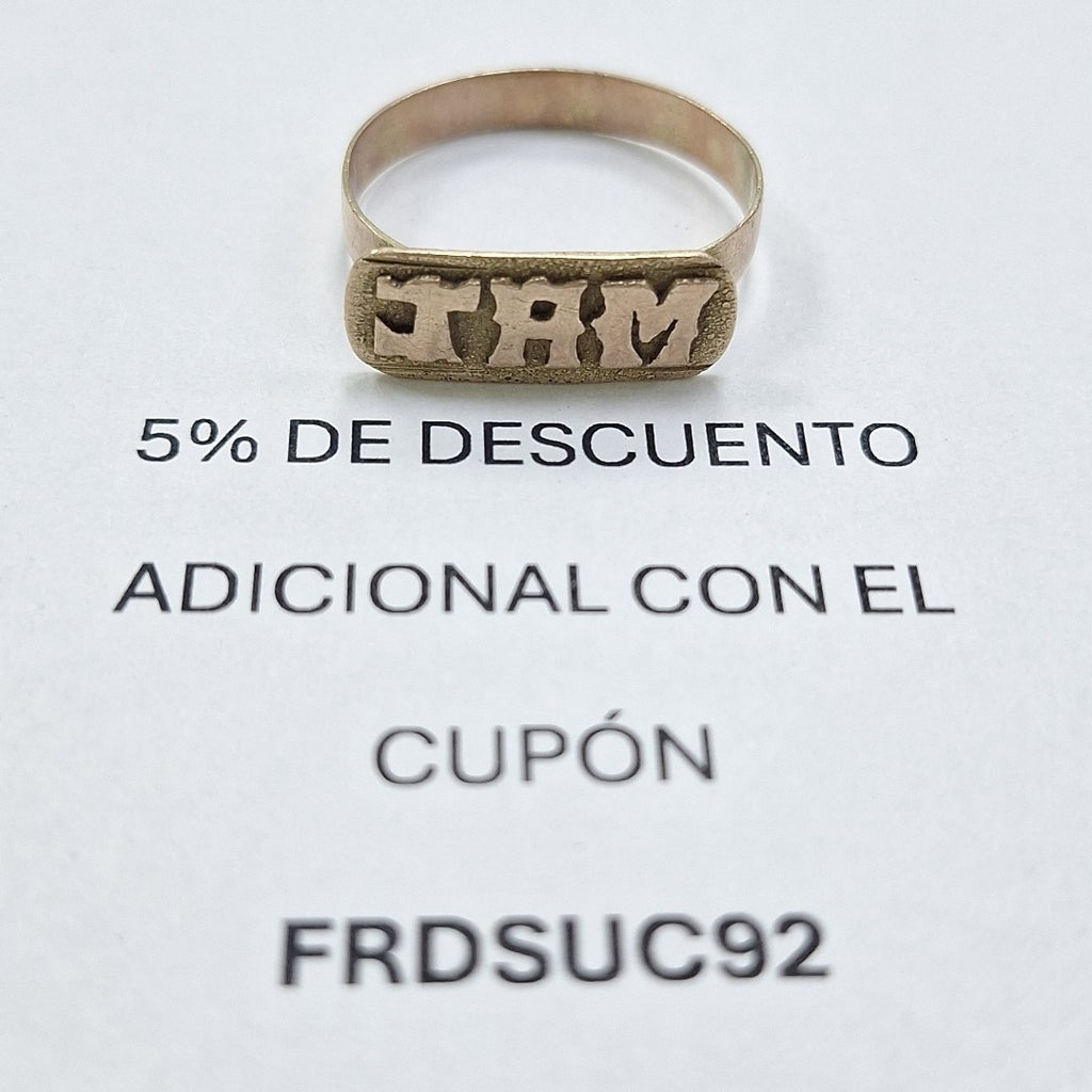 ANILLITO ORO 8 K 2.1 GRMS (SEMINUEVO)