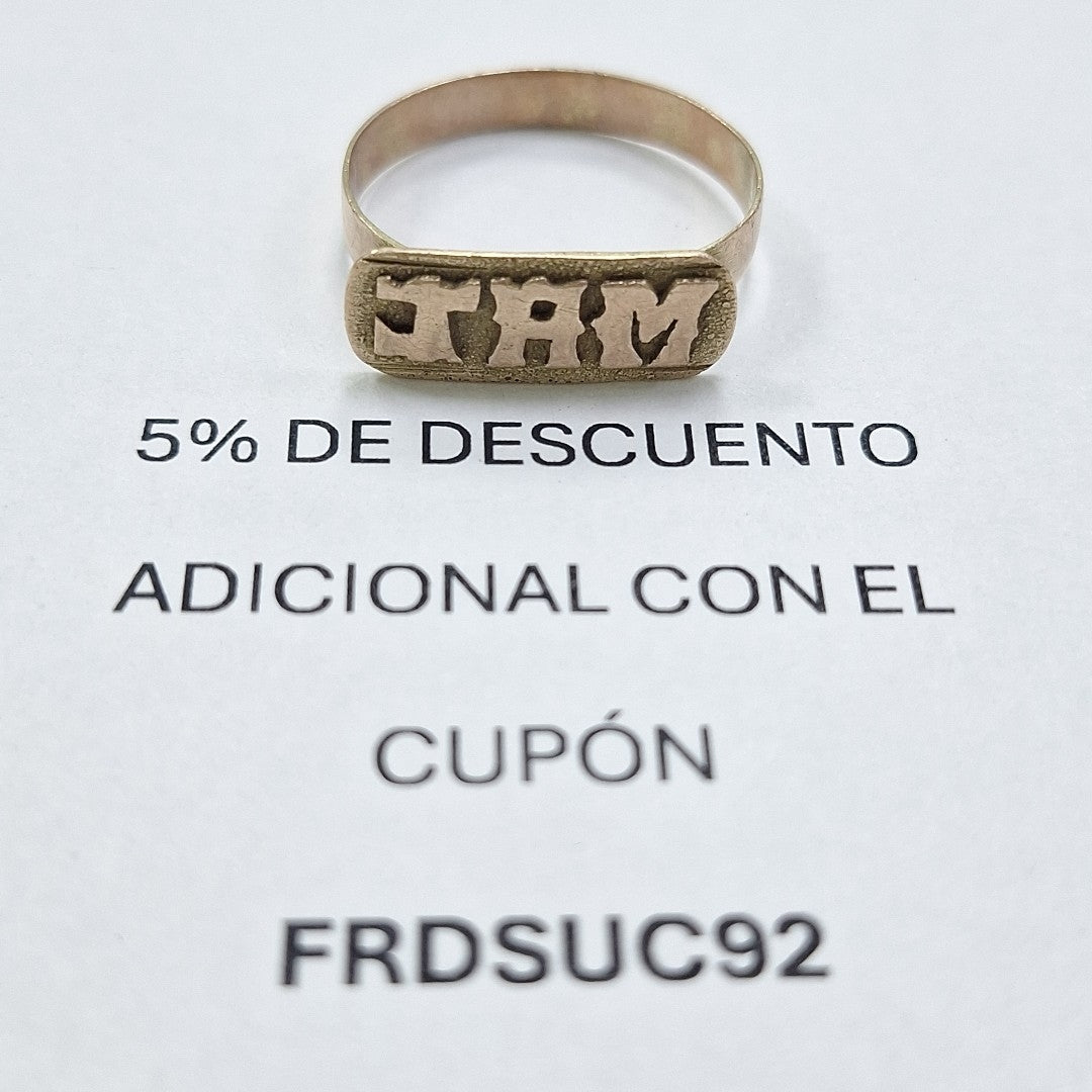 ANILLITO ORO 8 K 2.1 GRMS (SEMINUEVO)