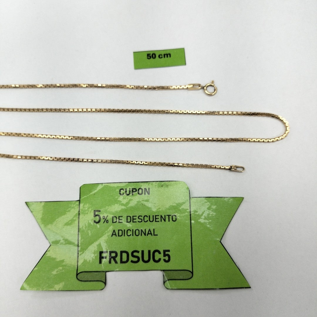 CADENA ORO 14 K 6.2 GRMS (SEMINUEVO)