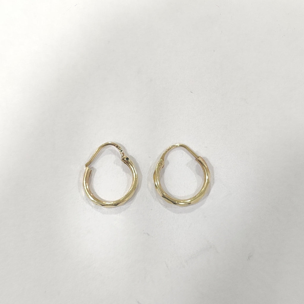 ARRACADAS PAR ORO 14 K 0.7 GRMS (SEMINUEVO)