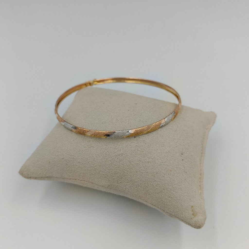 PULSERA RIGIDA ORO 14 K 4.7 GRMS (SEMINUEVO)