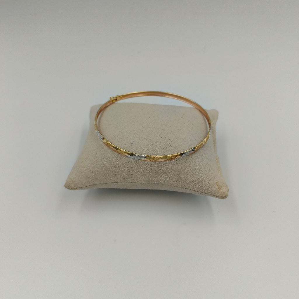 PULSERA RIGIDA ORO 14 K 4.7 GRMS (SEMINUEVO)