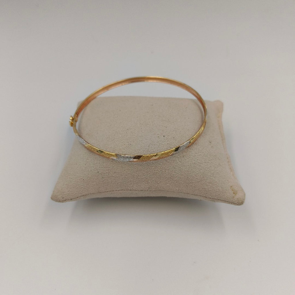 PULSERA RIGIDA ORO 14 K 4.7 GRMS (SEMINUEVO)