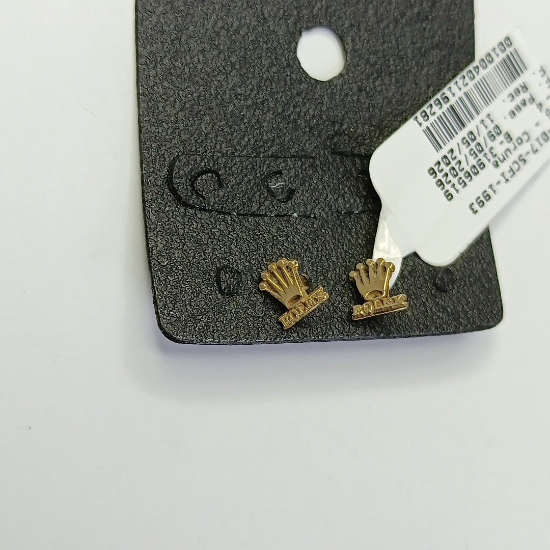 ARETES PAR ORO 14 K 0.9 GRMS (SEMINUEVO)
